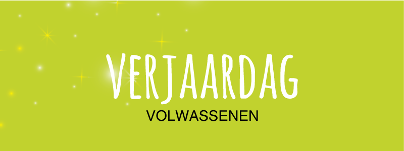 verjaardag - volwassenen