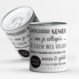 Snoepblik: Afscheid nemen van je collega's