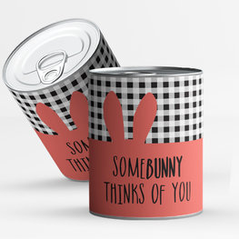 Snoepblik: Somebunny thinks of you