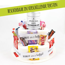 Schijt aan je leeftijd - snoeppakket