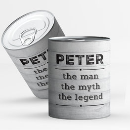 Snoepblik: Peter: the man the myth the legend