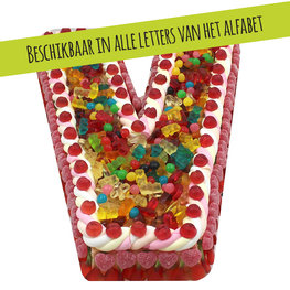 Letter snoeptaart