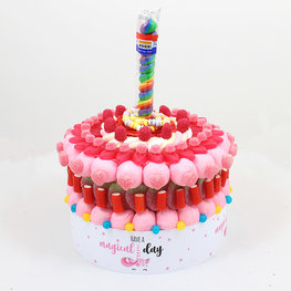 snoeptaart "have a magical day"