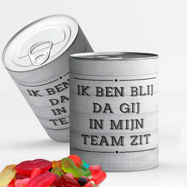 Ik ben blij dat gij in mijn team zit