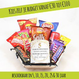 Snoepmand - ... years of employment! Thank you for being a great colleague!