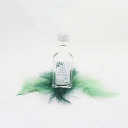 Klein flesje met gin